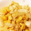 くっくはるちゃん's cooksnap of when they made 時短節約！キャベコーンの醤油炒め.