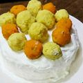 千幸♪'s cooksnap of when they made 犬用♡バースデイ♡ケーキ♪.