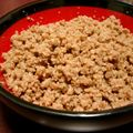 がじろう's cooksnap of when they made 豚肉のそぼろ.