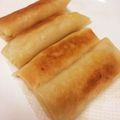 ma〜⁽˙³˙⁾'s cooksnap of when they made 簡単☆パリパリの揚げない春巻きスイーツ.