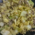 料理作造's cooksnap of when they made 麻婆キャベツ.