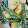 edaedamoroe's cooksnap of when they made ナゲットといんげんの炒め物.