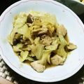 万里愛's cooksnap of when they made チキン野菜炒めココナッツオイルカレー風味.