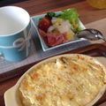shere's cooksnap of when they made お豆腐&お餅グラタン.