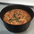 ♪あっち♪'s cooksnap of when they made キャベツとほうれん草のトマたまスープ.