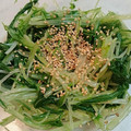 さくら✿♡'s cooksnap of when they made 水菜のお浸しの一番美味しい食べ方.