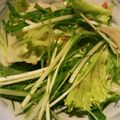 クックYKY149☆'s cooksnap of when they made 水菜と鮭フレークのサラダ.
