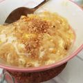 Yukinokoko's cooksnap of when they made おひとりさまにも♪1０分でできる卵雑炊.