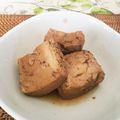 Nat728's cooksnap of when they made 焼き豆腐の甘辛煮.