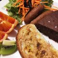 あたむ❤189's cooksnap of when they made ピーナッツバターカレートースト.
