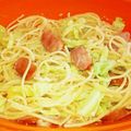 ウエンツ's cooksnap of when they made ルクエで簡単！絶品☆和風味噌マヨパスタ.