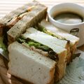ガメコ's cooksnap of when they made 焼豚で チャーシューサンド.