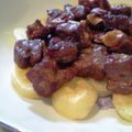 maruru-nn's cooksnap of when they made 和風サイコロステーキ。.
