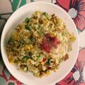 あるていしあ＝3＝3's cooksnap of when they made 中華街のチャーハン・楊州炒飯.