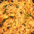 pi-ch's cooksnap of when they made 豚肉とえのきのキムチマヨネーズ.