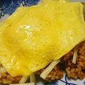 好き嫌い大王's cooksnap of when they made 【リメイク】チーズカレーオムライス.