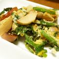 モーリーママ's cooksnap of when they made 大葉にんにく醤油で☆ニラ卵炒め.