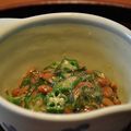 MyDining's cooksnap of when they made 朝ご飯に☆おつまみに☆オクラめかぶ納豆.