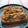 doiko's cooksnap of when they made ピリ辛キムチのトロッとトースト.