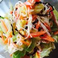 苦楽園マダム's cooksnap of when they made 簡単♡絶品カニカマとキャベツのサラダ.