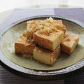 doiko's cooksnap of when they made 厚揚げチーズのうまうま焼き♪.