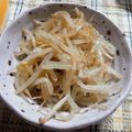 お菓子LOVE妃's cooksnap of when they made もやしのナムル.