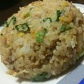 ののびのんちゃん's cooksnap of when they made 香味ペーストでピリ辛チャーハン♪.