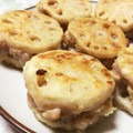 midzukiii's cooksnap of when they made ＊れんこんのはさみ焼き＊.