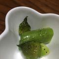 かお1200's cooksnap of when they made 産直農家の「葱坊主の素炒め」.