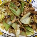 くれよんpan's cooksnap of when they made レタスとブナピーのポン酢炒め.