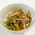 papikun's cooksnap of when they made 大量消費！セロリと豚のシャキシャキ炒め.