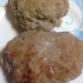 クックANMABG☆'s cooksnap of when they made やわらかエノキ５0%チーズインハンバーグ.