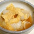 ワラスボ's cooksnap of when they made 葉玉ねぎとお揚げのあっさり煮.