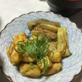 牛乳に相談だッ's cooksnap of when they made もう一品欲しい時！木綿豆腐の生姜照り焼き.