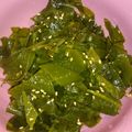 sweet＊rose's cooksnap of when they made 生わかめのおひたし.