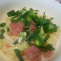 月兎☆'s cooksnap of when they made 簡単レンジで明太かまたまうどん.