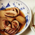 honyapeco's cooksnap of when they made 彼が喜ぶ簡単和食！イカと里芋の煮物！.