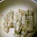 J・0505's cooksnap of when they made アスパラのゴママヨネーズ和え.