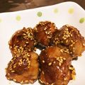 ★☆いずみ☆★'s cooksnap of when they made ✳︎豚コマで簡単肉団子✳︎.