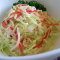 ayureo's cooksnap of when they made きゃべつとかにかまのｽｲﾁﾘﾏﾖｻﾗﾀﾞ.