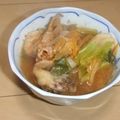 きらり流れ星's cooksnap of when they made 子供も一緒にまろやかキムチ鍋！.