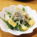 なゆ0912's cooksnap of when they made 応用自由☆さっぱりしらすと水菜のサラダ.