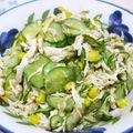 とのみん's cooksnap of when they made ふんわりささみとスイートコーンのサラダ.