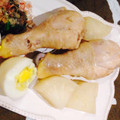 はらぺこぐっち's cooksnap of when they made めんつゆで簡単！手羽元と大根の煮物.