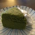 うさちゃんとワンワン's cooksnap of when they made しっとり抹茶のチーズスフレ.