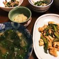 atsuryoku鍋's cooksnap of when they made 小松菜と豚肉の中華炒め.