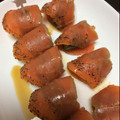 muumi☆'s cooksnap of when they made きゅうりとスモークサーモンのピンチョス.