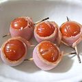moruchama's cooksnap of when they made 巻いてベーコン♪プチトマト.