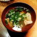おはなすき's cooksnap of when they made きのこたっぷり湯葉の味噌汁.
