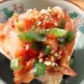 ぺっぺぺ72's cooksnap of when they made 超簡単♪キムチ冷奴.
